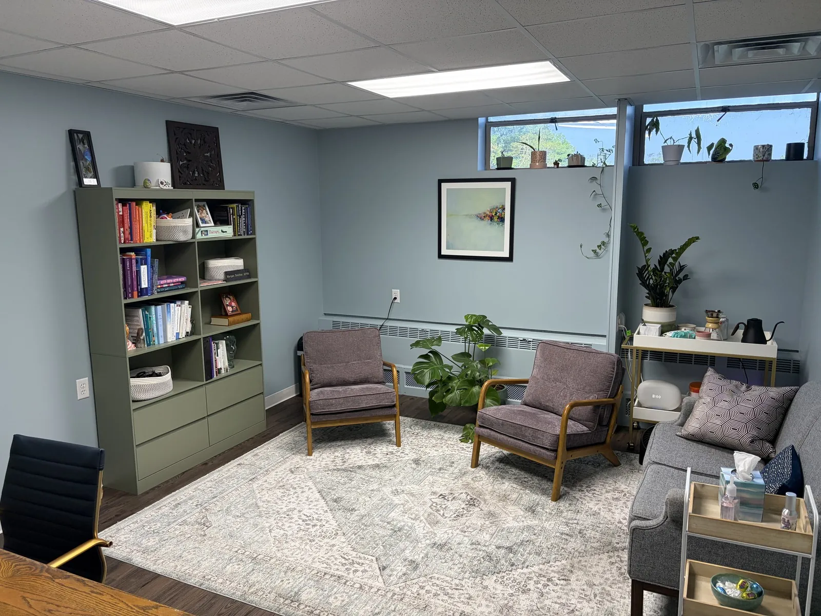 The consultation room at Smither Psychiatry